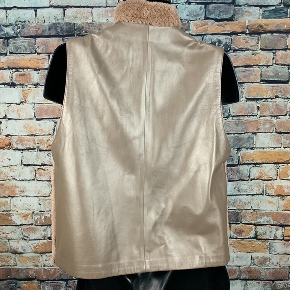 Henig Furs mink knitted fur front vest size Medium - Picture 2 of 6